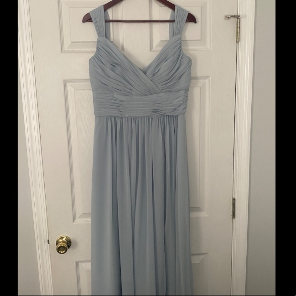 Dessy After Six mist blue dress - worn once & drycleaned